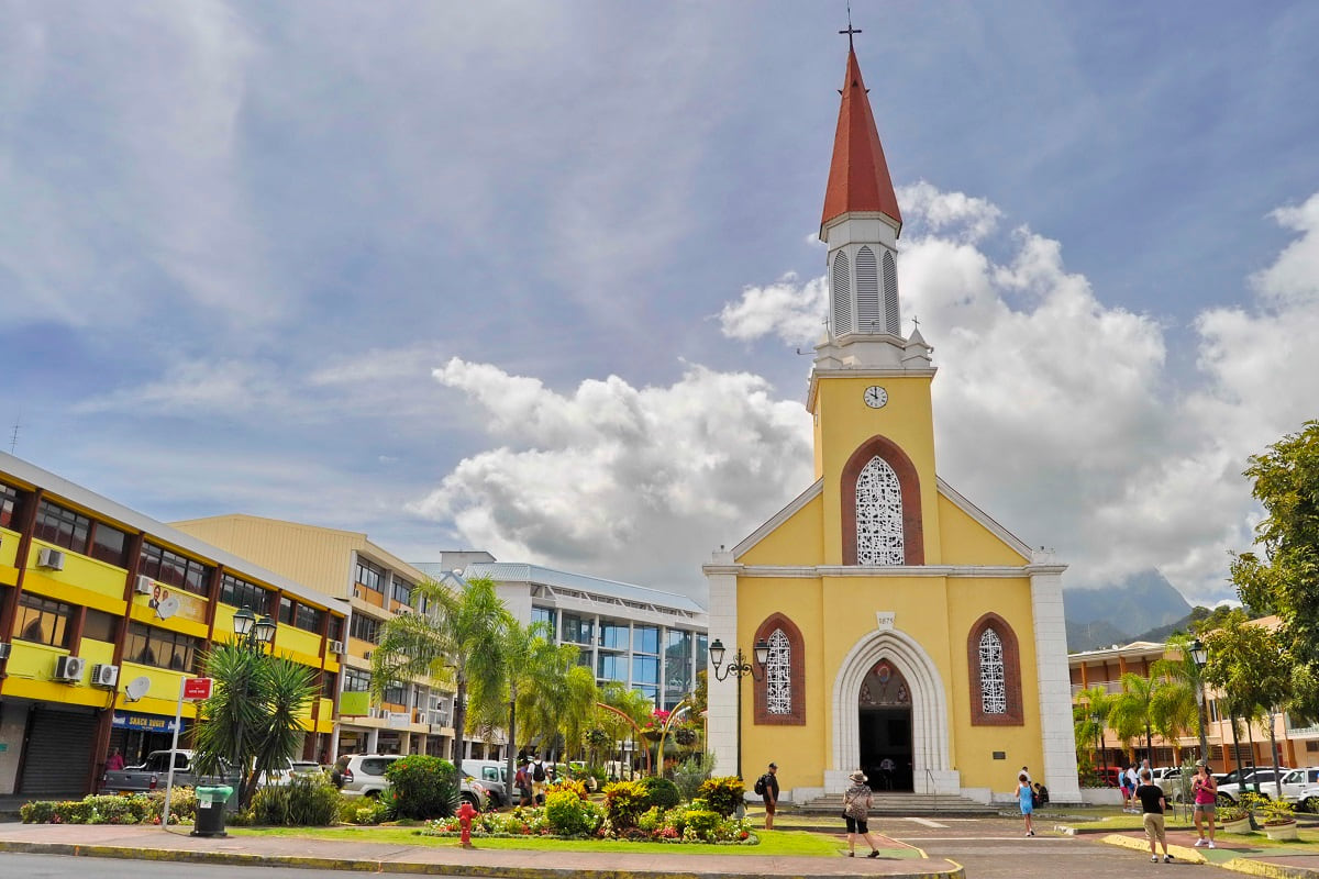 Kathedrale Notre-Dame in Papeete, Tahiti