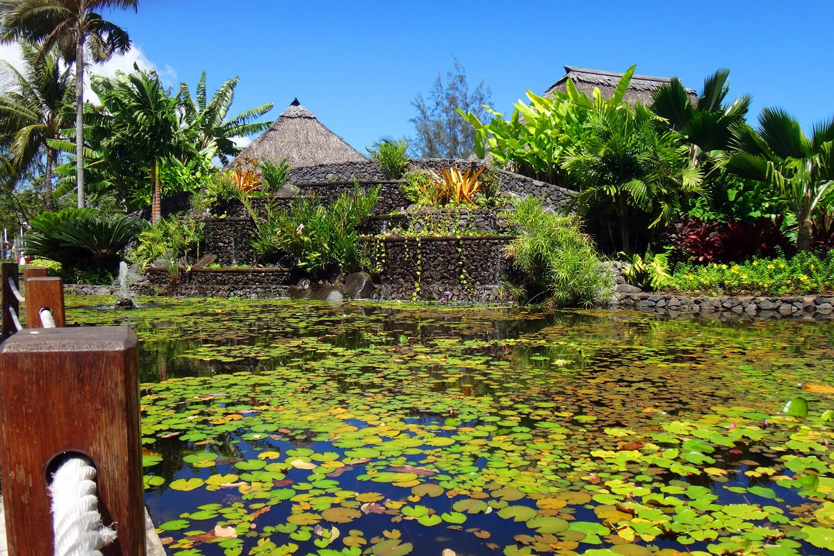 Paofai Gardens, Papeete, Tahiti