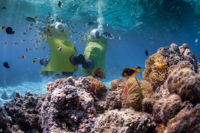 Unterwasser Scooter Tour auf Bora Bora