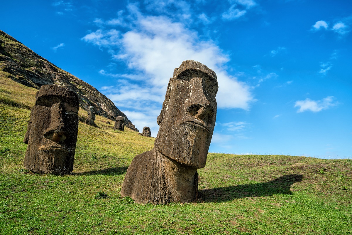 Osterinsel Statuen: Die legendären Moai