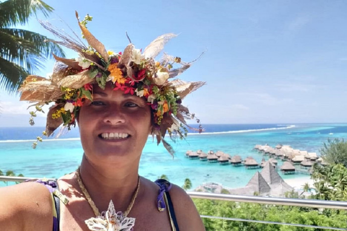 Your guide for the tour in Moorea