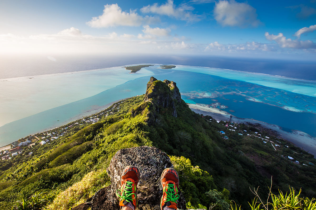 Hiking In Maupiti: A Panoramic View At Mount Teurafaatiu