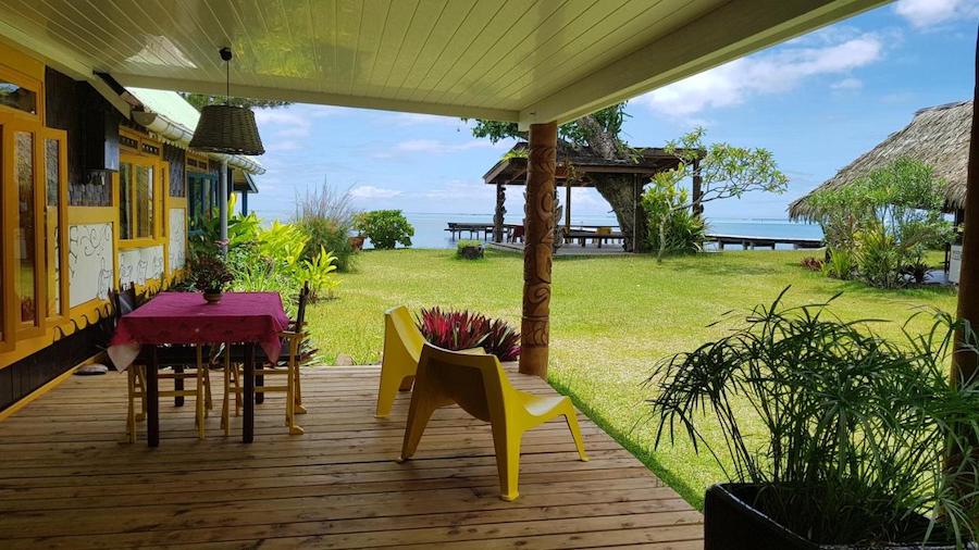 Linareva Moorea Beach Resort auf Moorea Insel, Franzoesisch-Polynesien