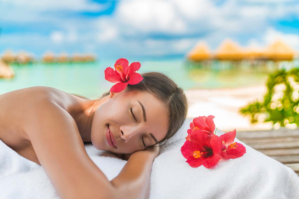 Massage and spa in luxury hotels for a moment of complete relaxation in Moorea