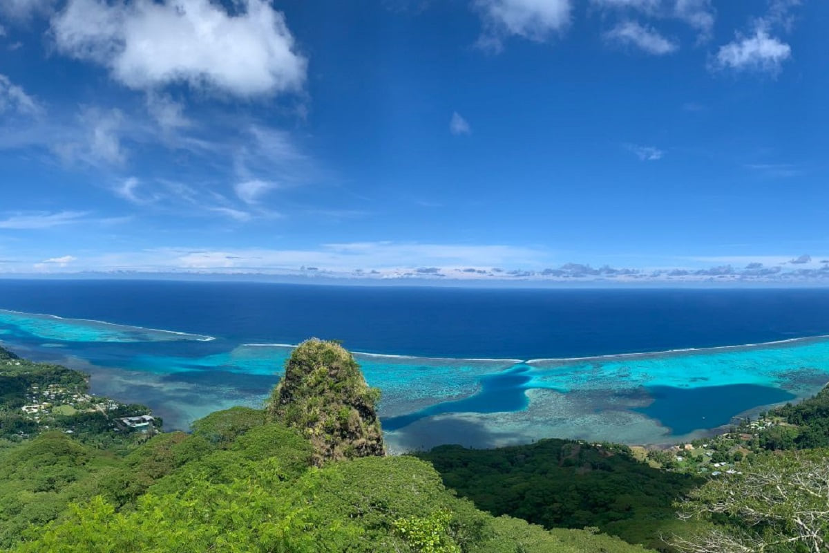 Exceptional panorama in Moorea
