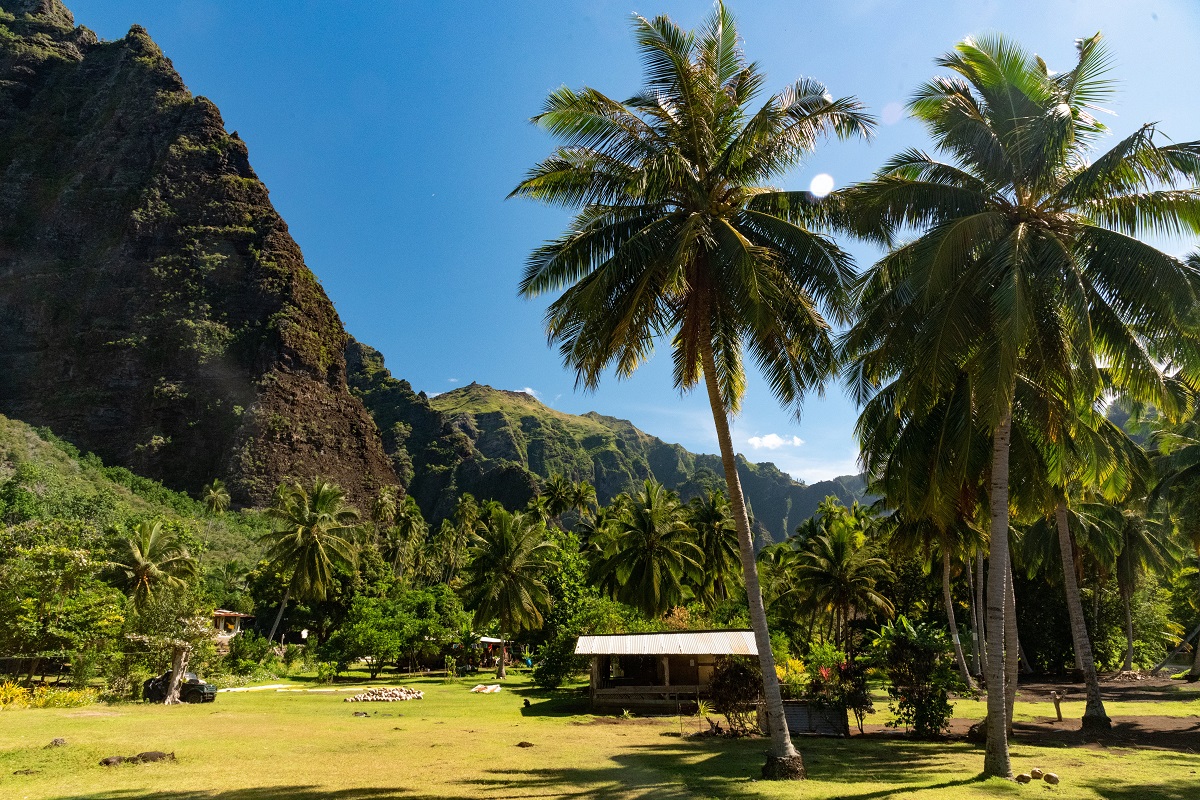 Hakaui-Tal, Nuku Hiva, Marquesas-Inseln
