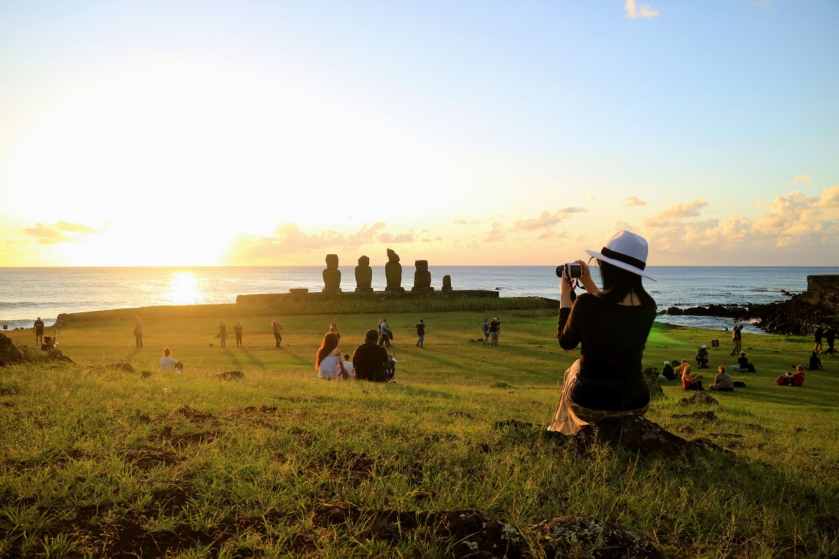 Parc National Rapa Nui sur l'île de Pâques
