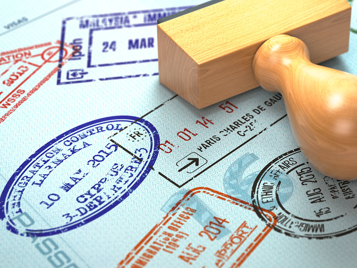 Passeport avec un visa pour la Polynésie française
