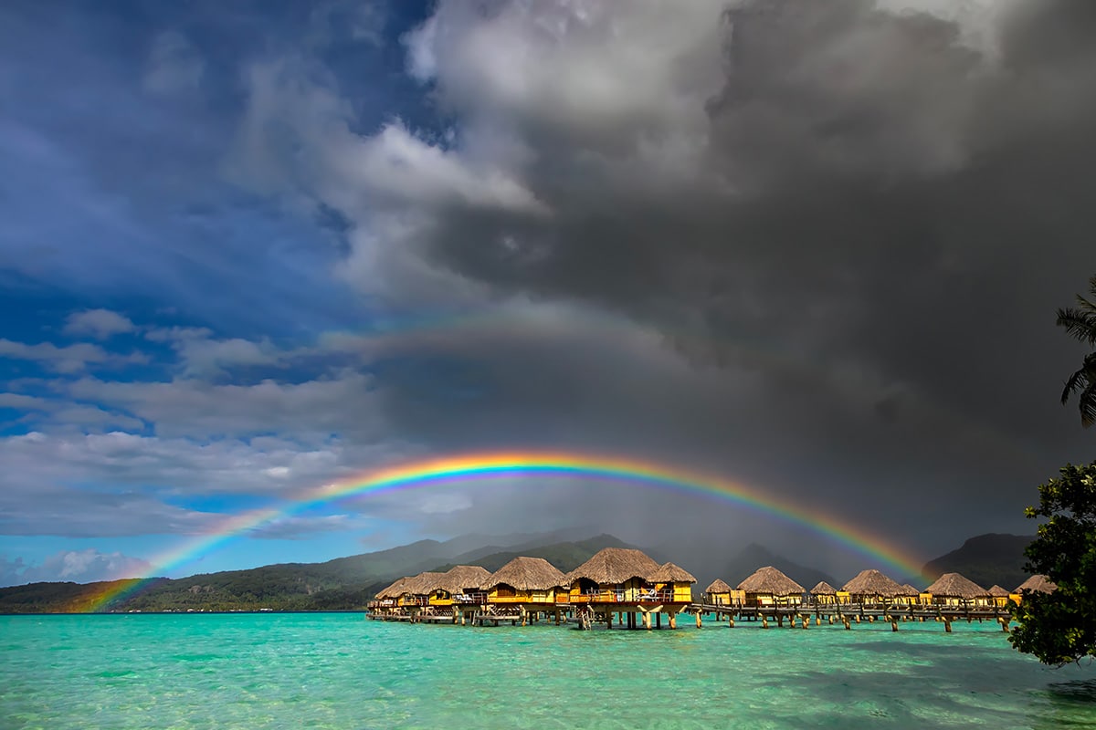 Bora Bora bei Regen: Tipps, um den Tag zu genießen