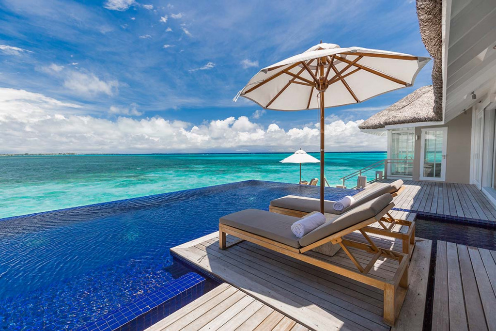 Hotels in Französisch-Polynesien: Bungalows auf Bora Bora