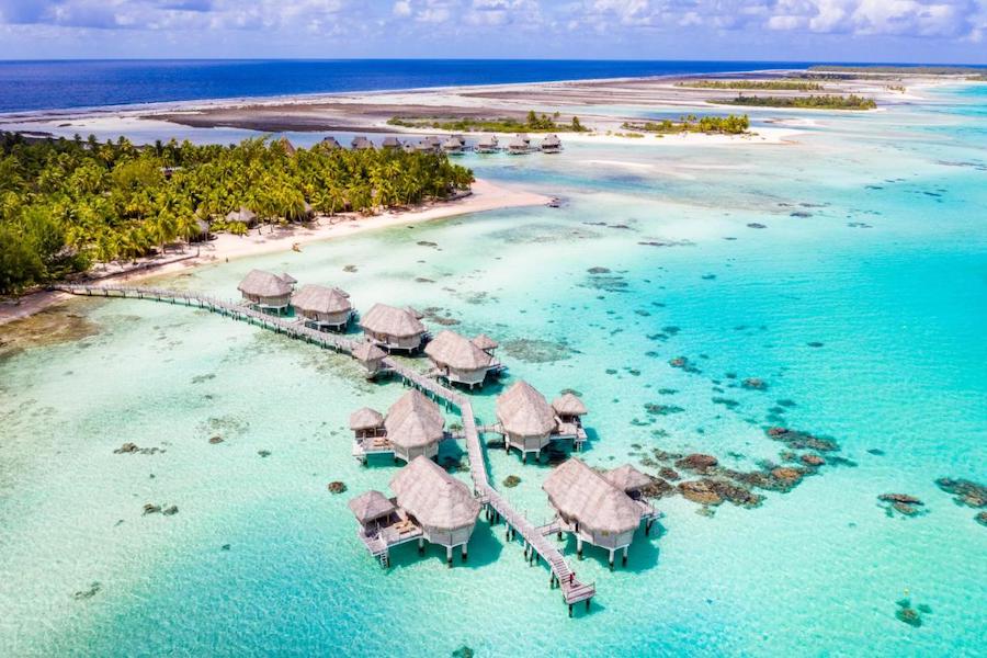 Hotels in Französisch-Polynesien: Bungalows auf Tikehau