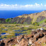 Randonnée sur l'île de Pâques : Au milieu des volcans